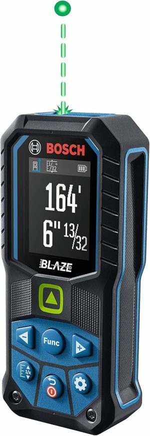 Bosch 165 Ft Blaze Green-Beam Laser Distance Measure