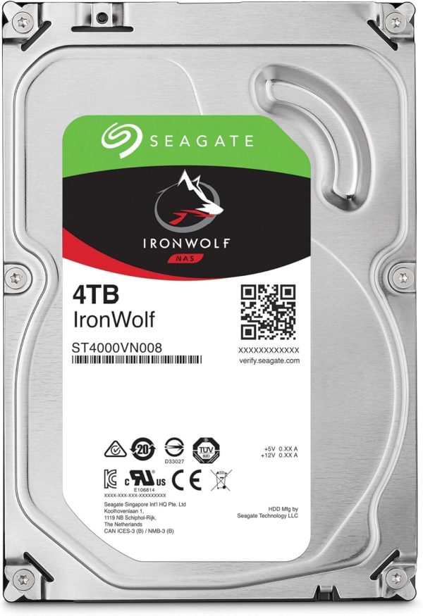 Seagate Iron Wolf 4TB NAS Internal Hard Drive HDD - Image 2