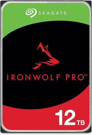 Seagate IronWolf Pro, 12 TB, Enterprise NAS Internal HDD