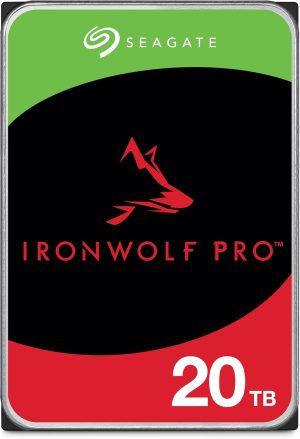 Seagate IronWolf Pro, 20 TB, Enterprise NAS Internal HDD